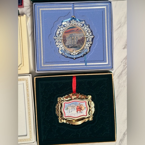 Lot of 13 United States Presidential Christmas Ornaments - Picture 8 of 9